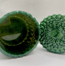 Load image into Gallery viewer, Mica Powder Green Resin Trinket Box
